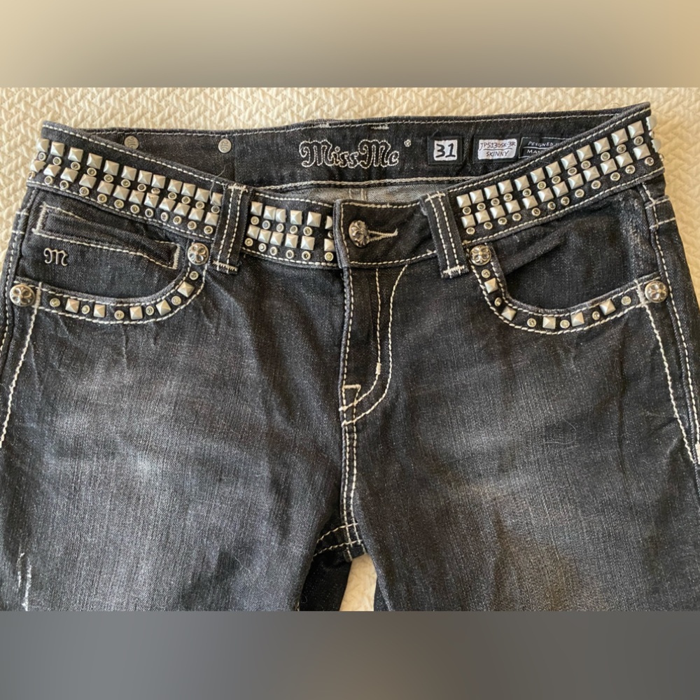 Miss Me | Jeans | Miss Me Skinny Black Jean Vintage | Poshmark